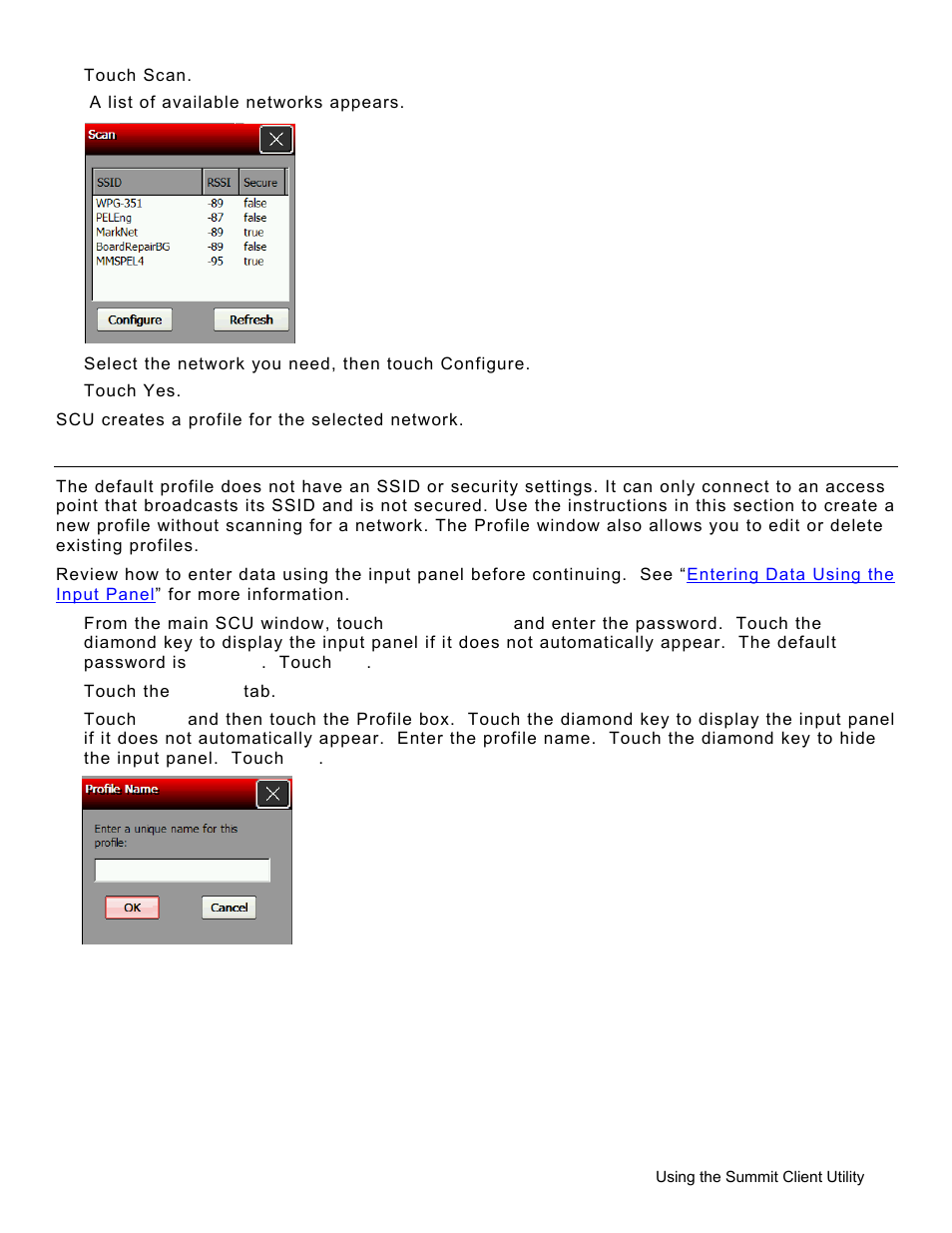 Creating a profile, Creating a profile -3 | Avery Dennison Pathfinder 6057 System Administrator Guide User Manual | Page 25 / 60