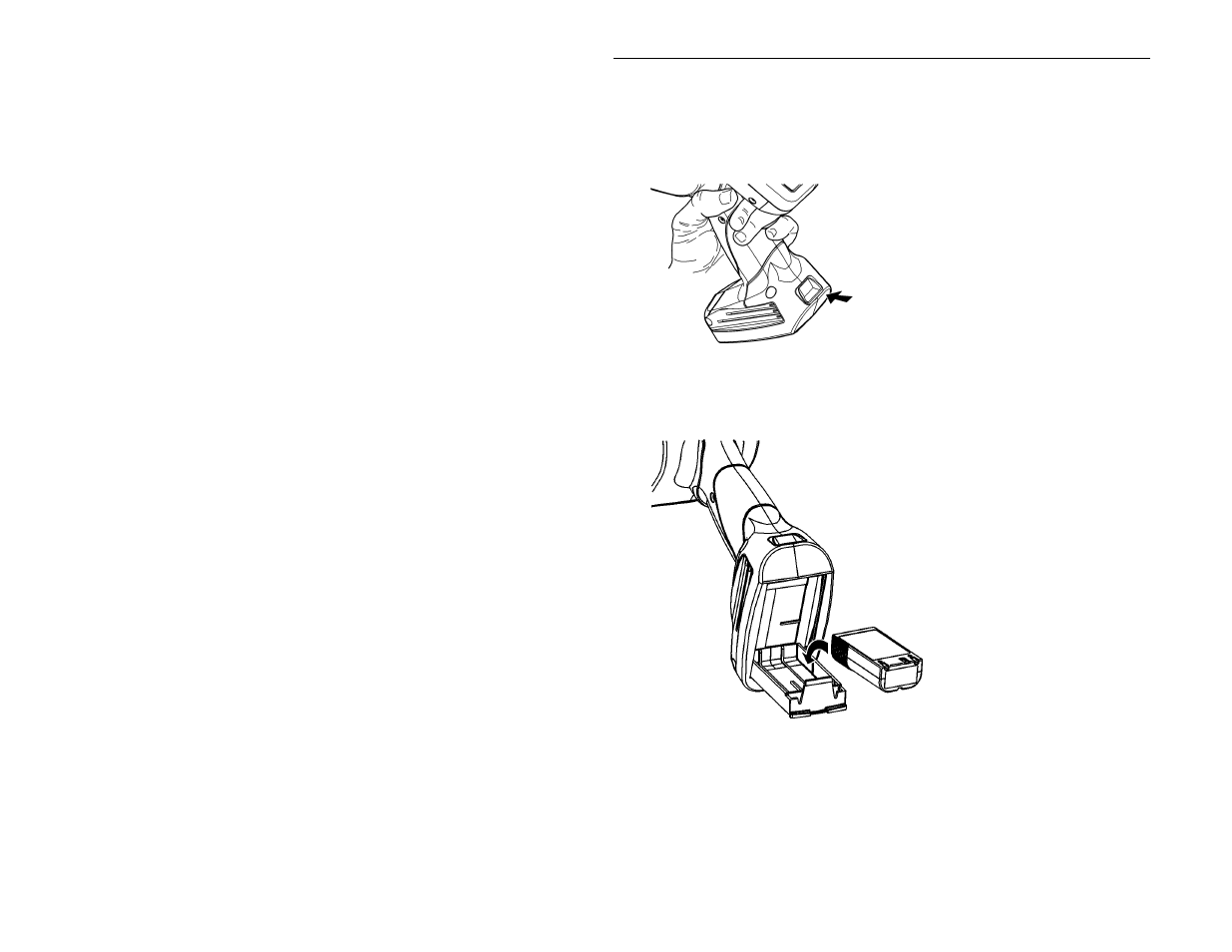 Replacing the main battery | Avery Dennison Pathfinder 6057 Quick Reference User Manual | Page 2 / 40