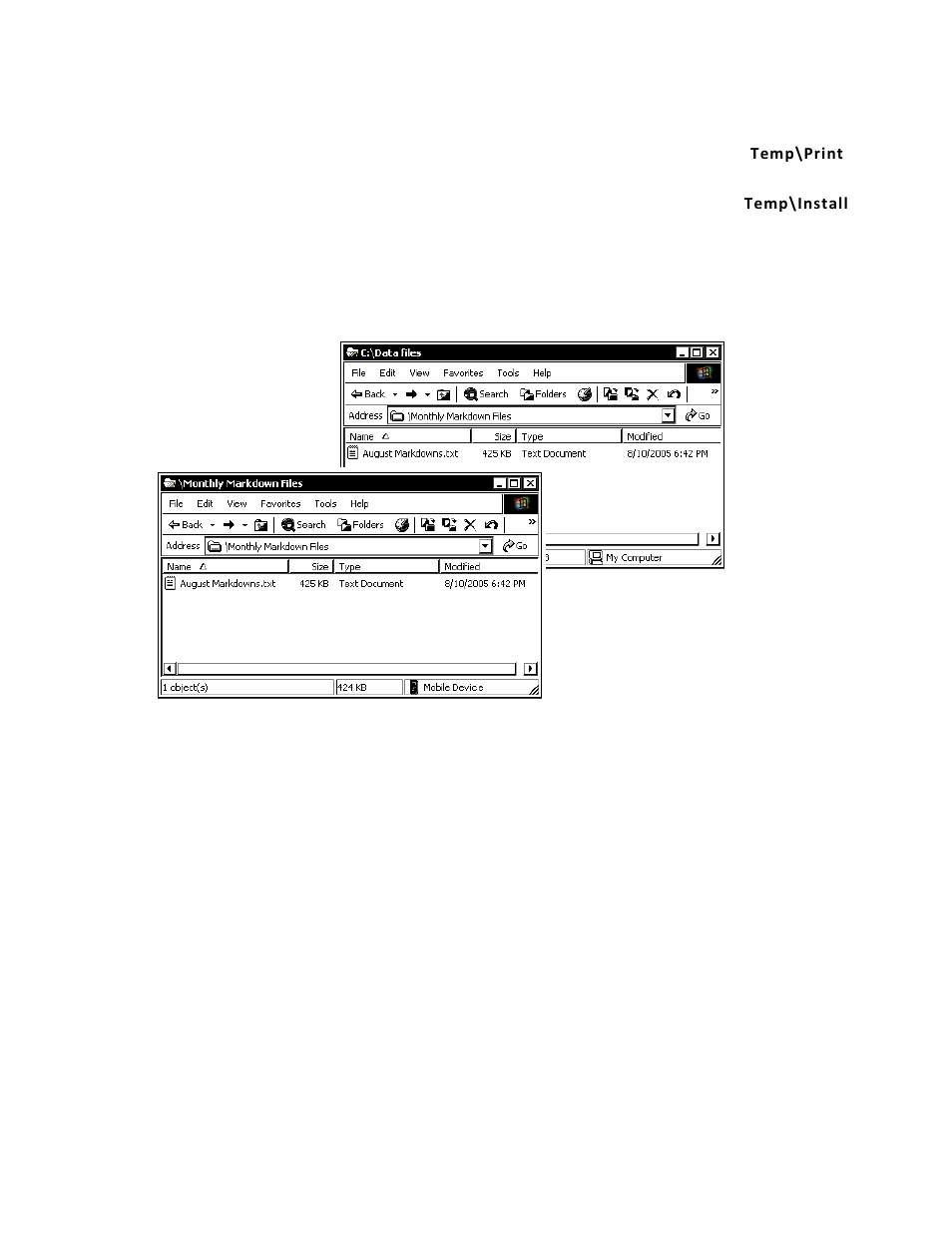 Avery Dennison Pathfinder 6057 LNT Programmer Manual using XML User Manual | Page 10 / 80