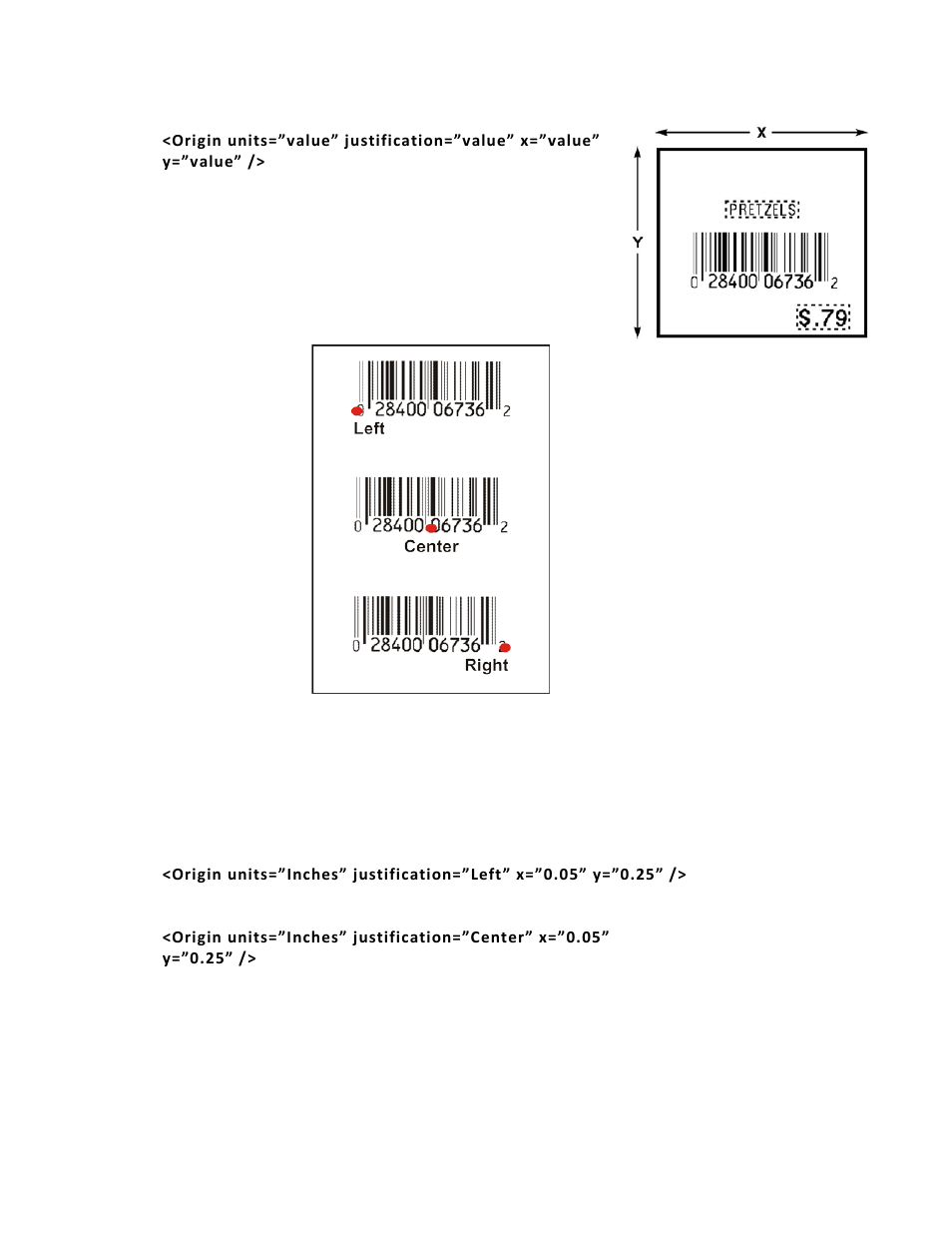 Defining the origin tag (required), Defining the origin tag (required) -11 | Avery Dennison Pathfinder 6057 LNT Programmer Manual using XML User Manual | Page 31 / 80