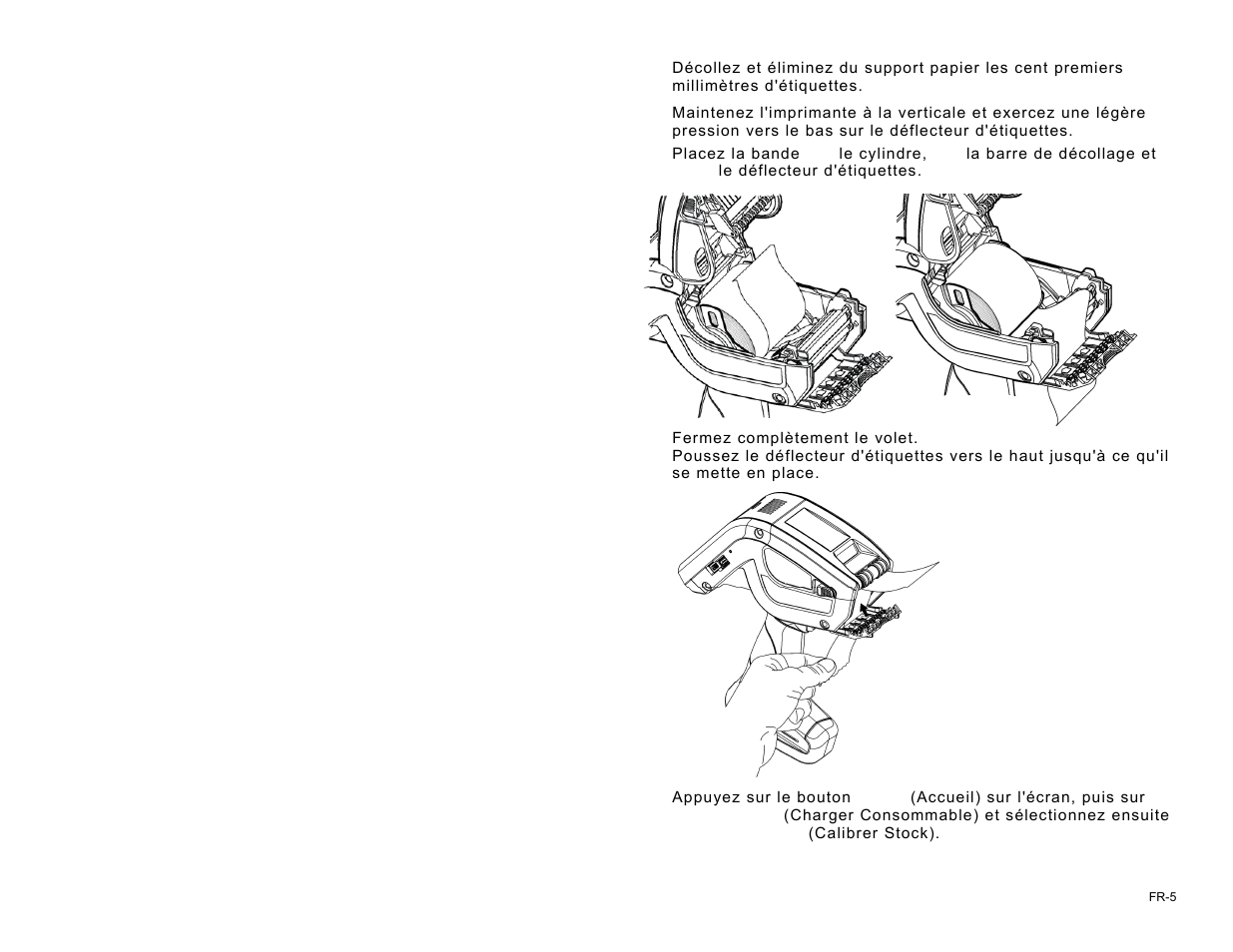 Chargement pour le mode avec décollage | Avery Dennison Pathfinder 6057 Quick Reference User Manual | Page 41 / 115