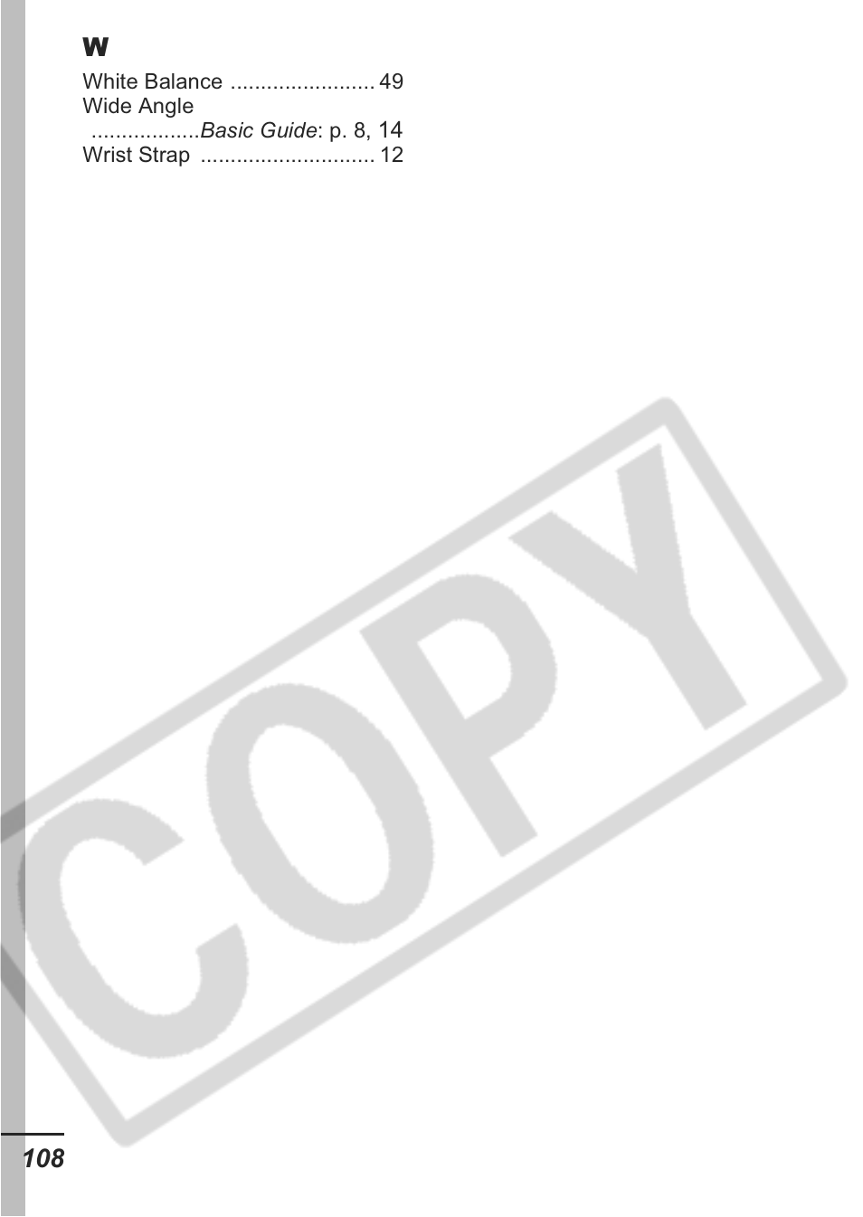 Canon A430 User Manual | Page 110 / 115