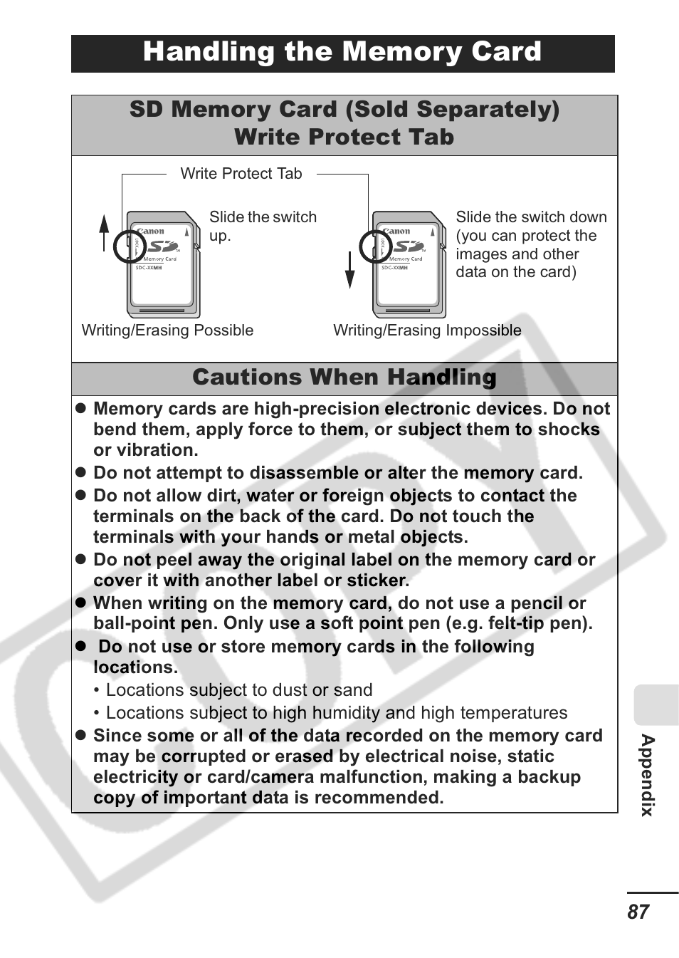 Canon A430 User Manual | Page 89 / 115