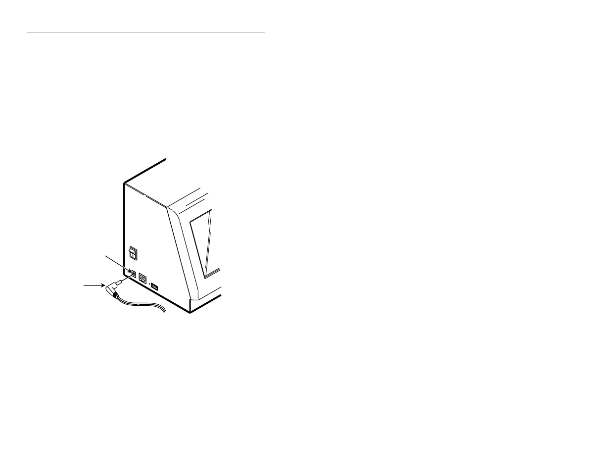 Connecting the printer’s power supply, Connecting the printer’s power supply -4 | Avery Dennison FreshMarx 9415 Operator Handbook User Manual | Page 10 / 44