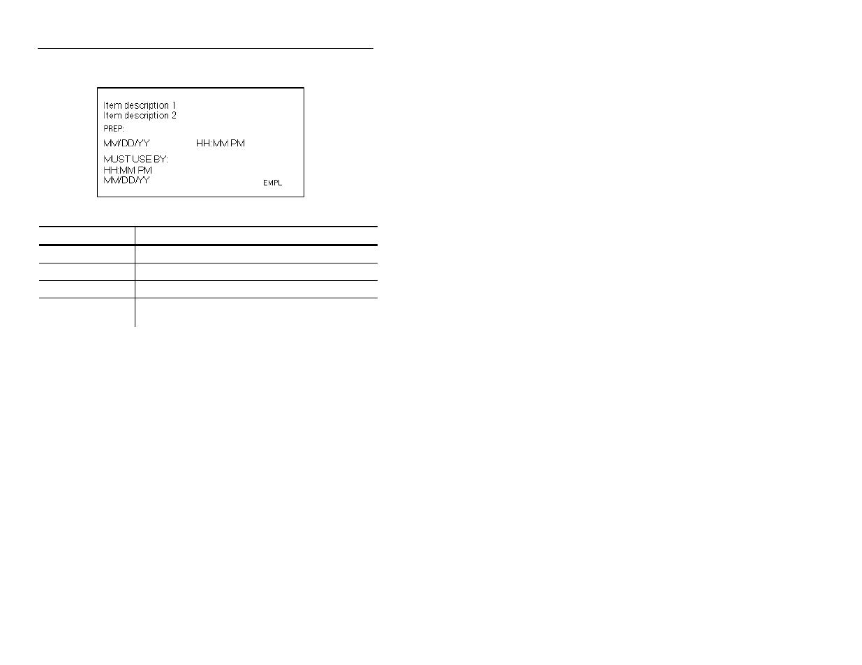 Format 2 | Avery Dennison FreshMarx 9415 Operator Handbook User Manual | Page 32 / 44