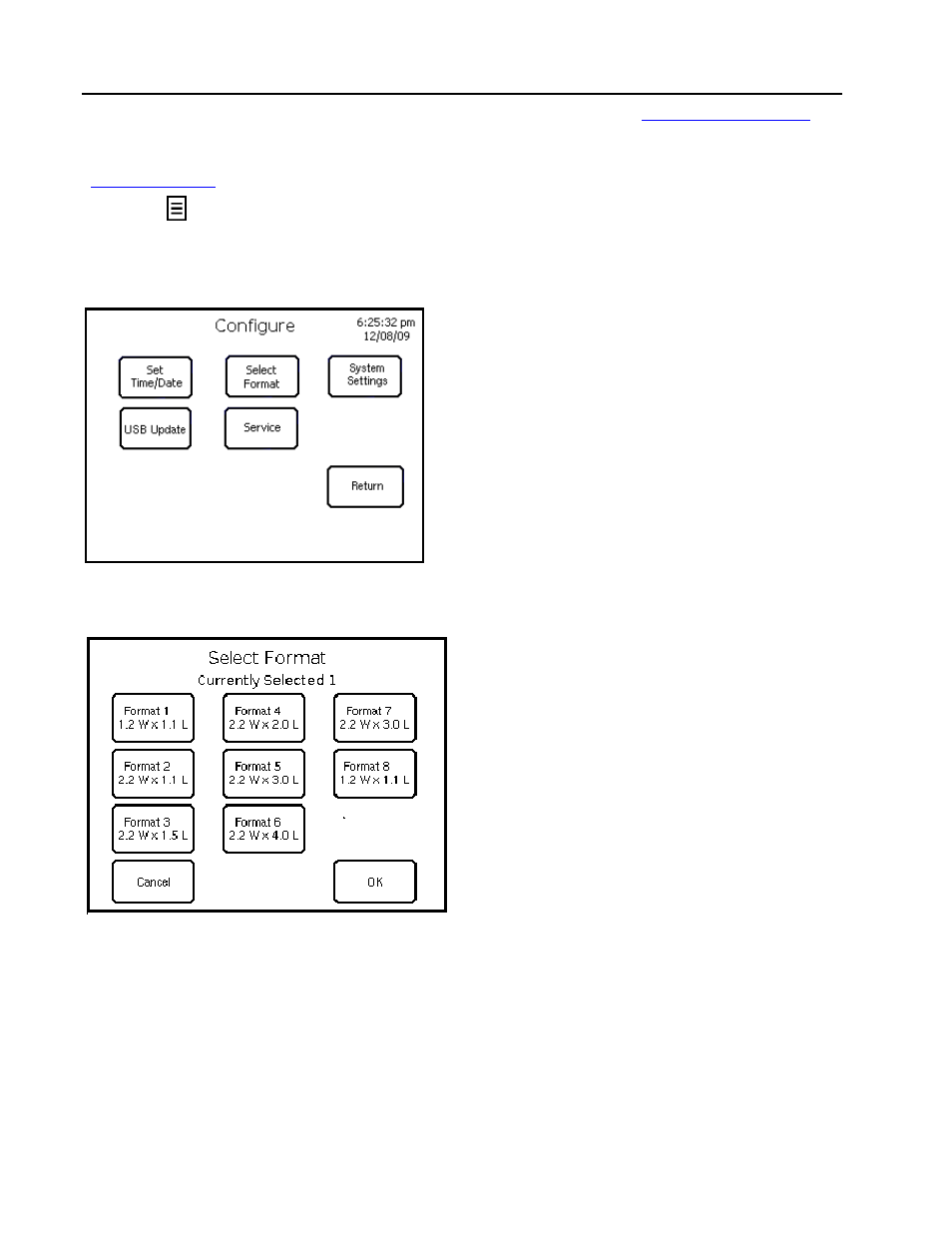 Selecting a format (single printer only), Selecting a format (single printer only) -6 | Avery Dennison FreshMarx 9415 System Administrator Guide User Manual | Page 14 / 48