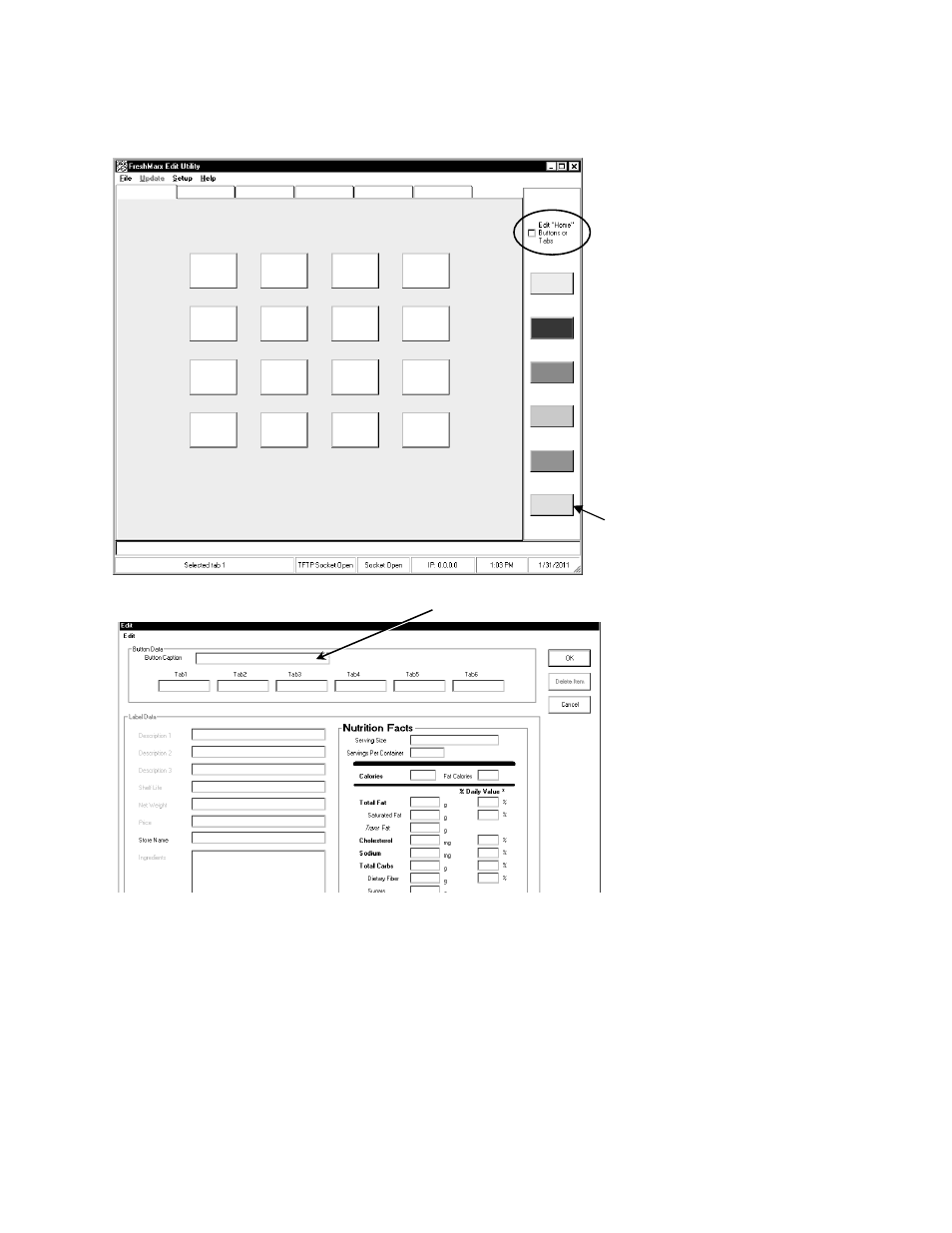 Editing the use first button, Editing the use first button -5 | Avery Dennison FreshMarx 9415 System Administrator Guide User Manual | Page 27 / 48