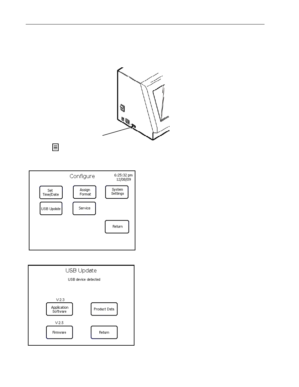Transferring files with usb, Transferring files with usb -2, Updating with usb | Updating your printer | Avery Dennison FreshMarx 9415 System Administrator Guide User Manual | Page 32 / 48