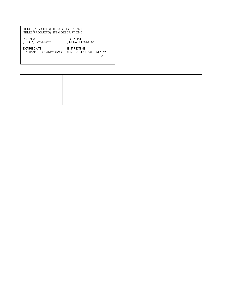 Format 3 | Avery Dennison FreshMarx 9415 System Administrator Guide User Manual | Page 40 / 48