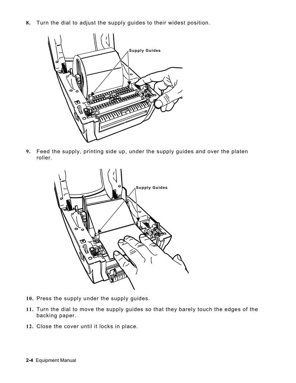 Avery Dennison Monarch 9416 XL Printer Equipment Manual User Manual | Page 12 / 30