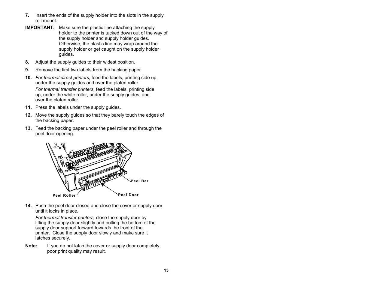 Avery Dennison Monarch 9416 XL Quick Reference User Manual | Page 13 / 22