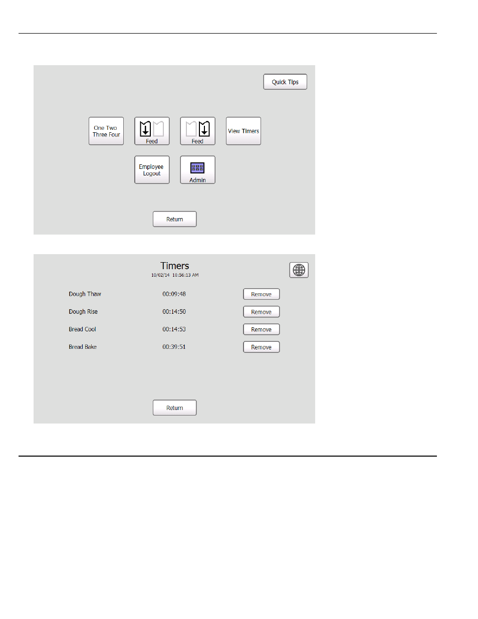 Viewing timers, Removing a timer, Viewing timers -2 removing a timer -2 | Avery Dennison FreshMarx 9417 Operator Handbook User Manual | Page 22 / 28