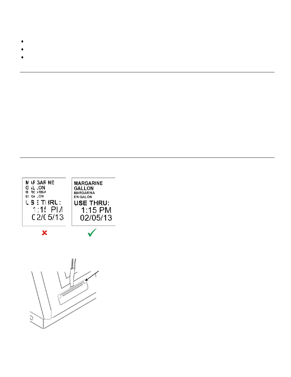 Care & maintenance, 21bclearing label jams, 22bcleaning the platen roller and printhead | Care & maintenance -1 | Avery Dennison FreshMarx 9417 Operator Handbook User Manual | Page 23 / 28