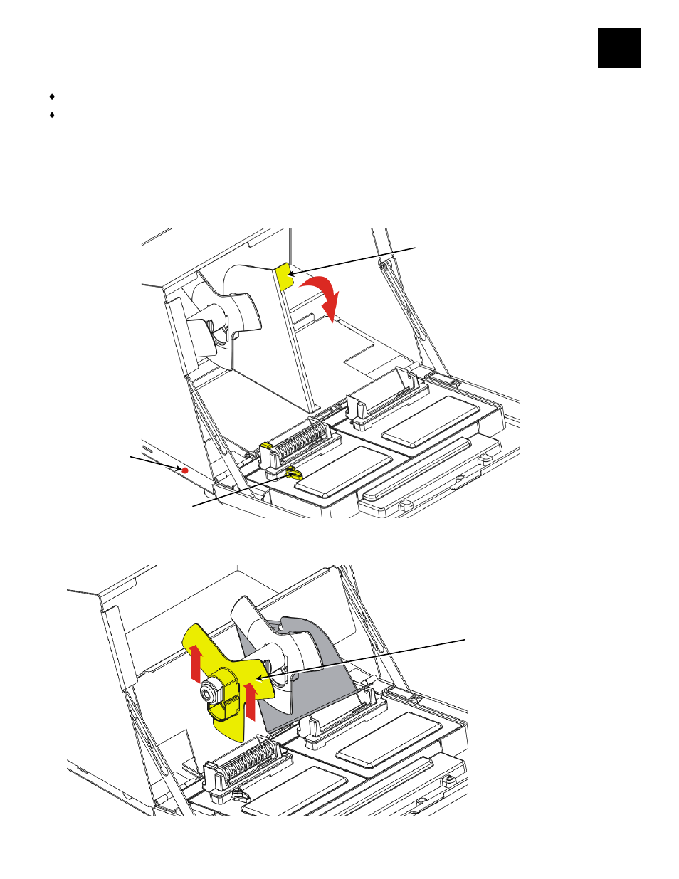 Loading labels, Loading the left printer, Loading labels -1 | Loading the left printer -1 | Avery Dennison FreshMarx 9417 Operator Handbook User Manual | Page 7 / 28