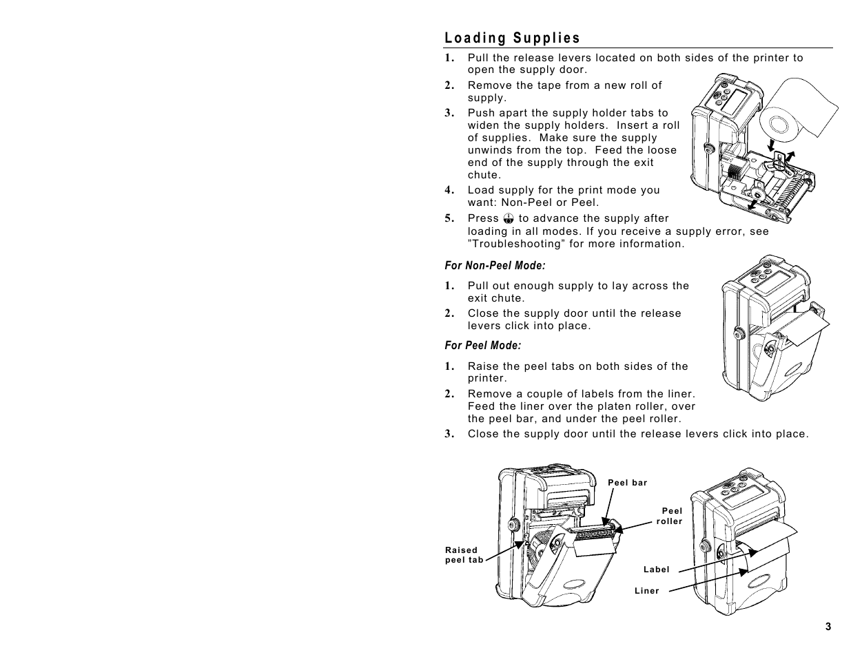 Avery Dennison Sierra Sport3 9433 Quick Reference User Manual | Page 3 / 6