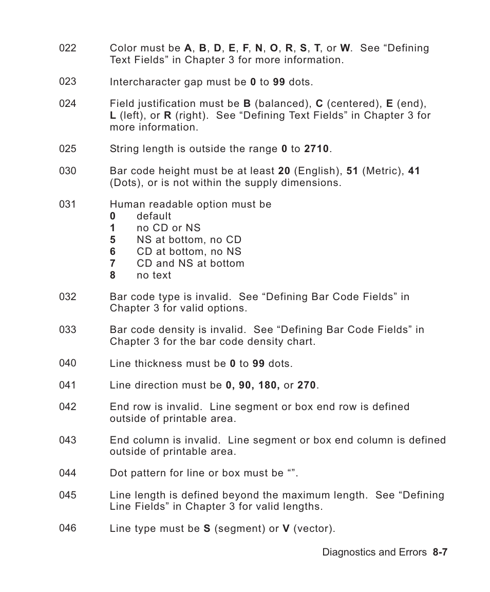 Avery Dennison Sierra Sport2 9460 Programmer Manual User Manual | Page 139 / 230