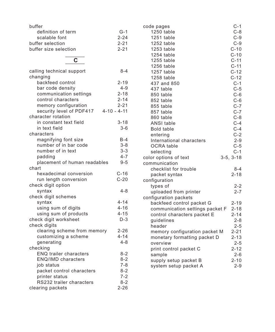 Avery Dennison Sierra Sport2 9460 Programmer Manual User Manual | Page 218 / 230