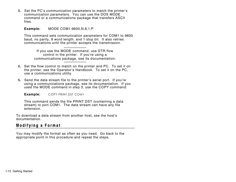 Avery Dennison Sierra Sport2 9460 RCL Commands Programmer Manual User Manual | Page 22 / 84