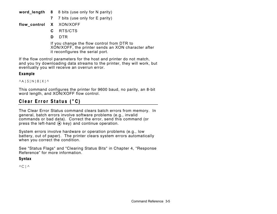 Avery Dennison Sierra Sport2 9460 RCL Commands Programmer Manual User Manual | Page 35 / 84