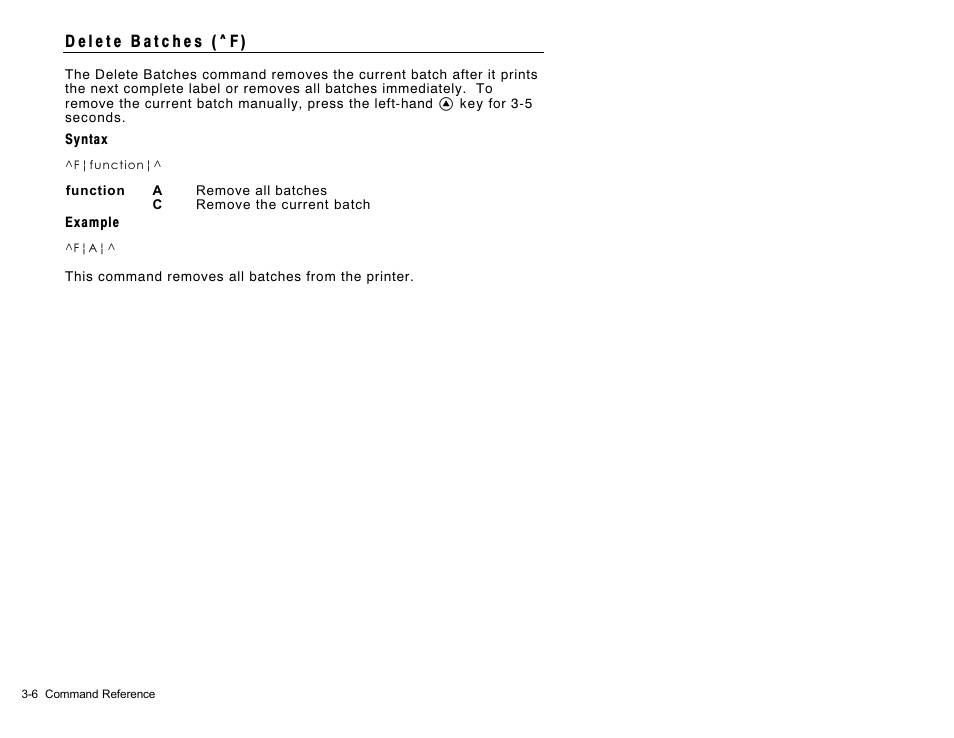Avery Dennison Sierra Sport2 9460 RCL Commands Programmer Manual User Manual | Page 36 / 84