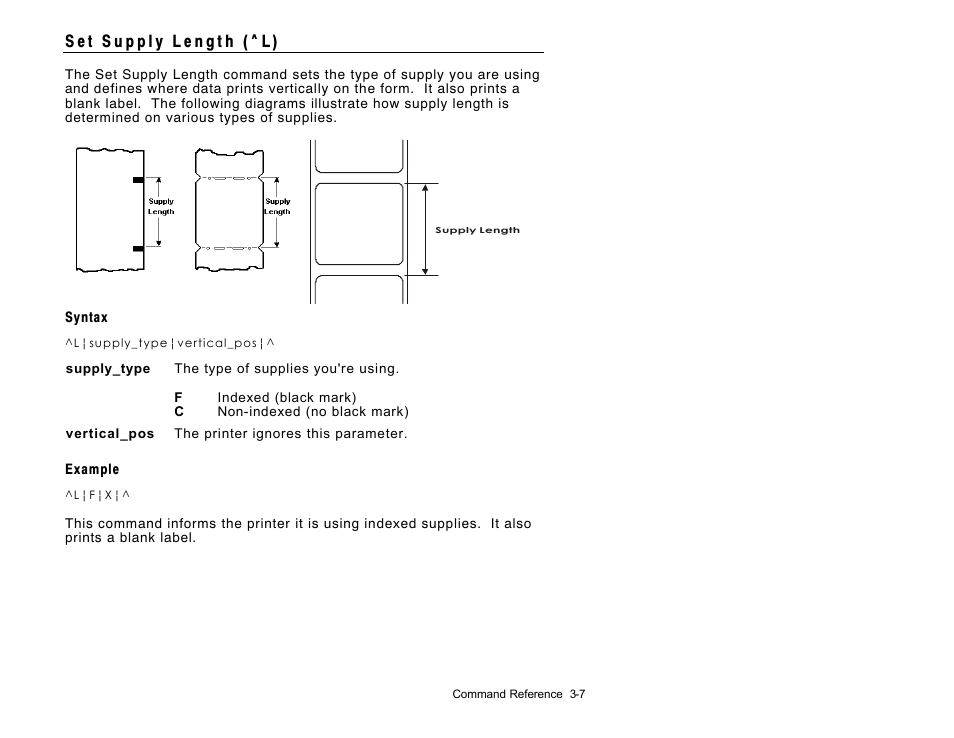 Avery Dennison Sierra Sport2 9460 RCL Commands Programmer Manual User Manual | Page 37 / 84