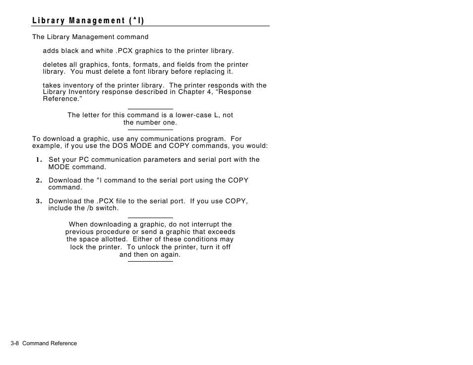 Avery Dennison Sierra Sport2 9460 RCL Commands Programmer Manual User Manual | Page 38 / 84
