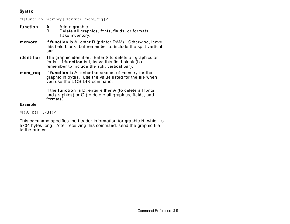 Avery Dennison Sierra Sport2 9460 RCL Commands Programmer Manual User Manual | Page 39 / 84