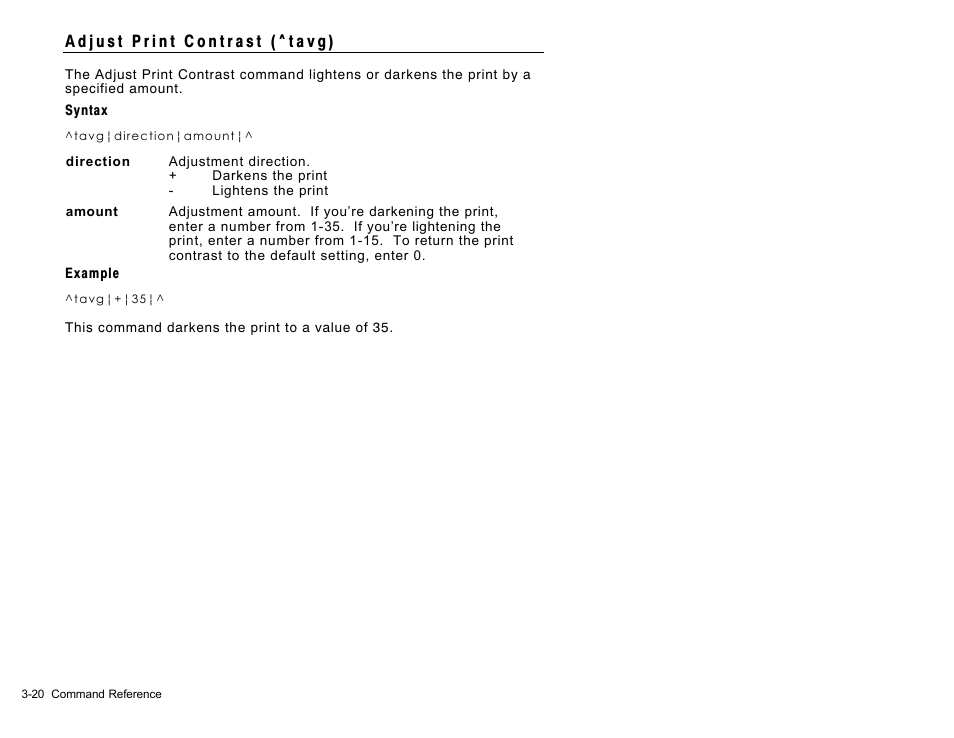 Avery Dennison Sierra Sport2 9460 RCL Commands Programmer Manual User Manual | Page 50 / 84