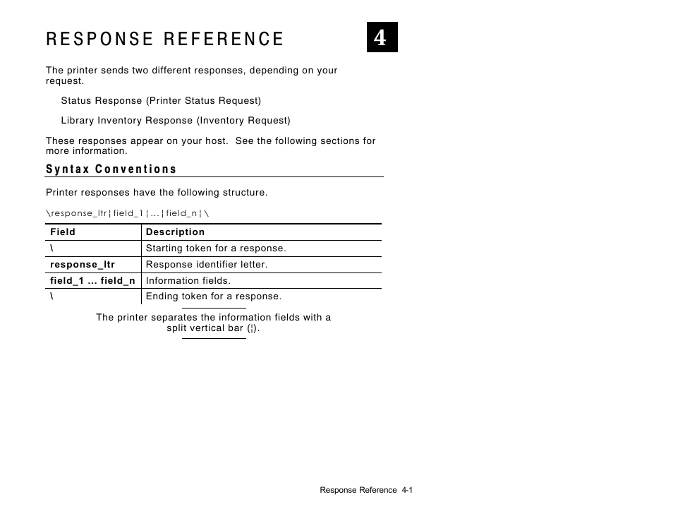 Avery Dennison Sierra Sport2 9460 RCL Commands Programmer Manual User Manual | Page 53 / 84