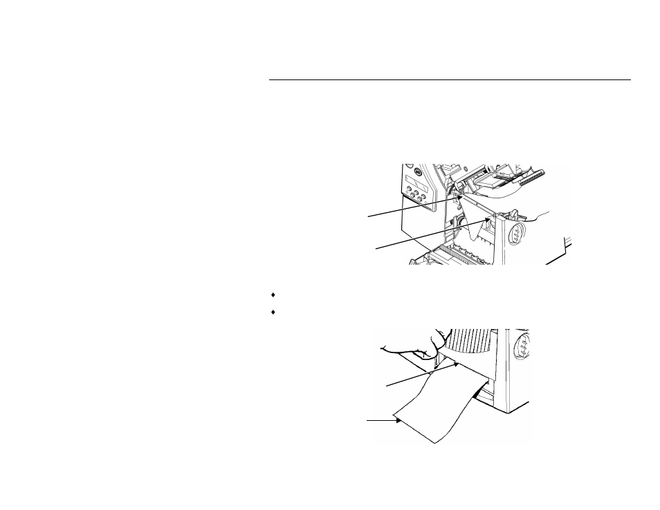 Using the optional tear bar, Using the optional tear bar -9 | Avery Dennison Monarch 9855 Operator Handbook User Manual | Page 25 / 134