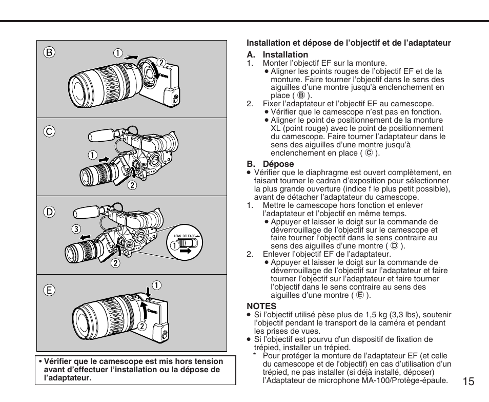 Canon XL User Manual | Page 15 / 44