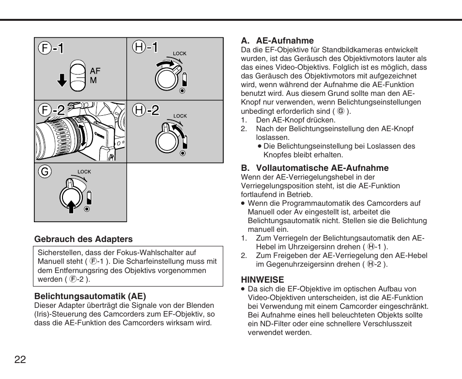 Canon XL User Manual | Page 22 / 44