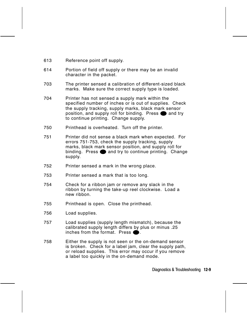 Avery Dennison Monarch 9860 Operator Handbook User Manual | Page 103 / 118