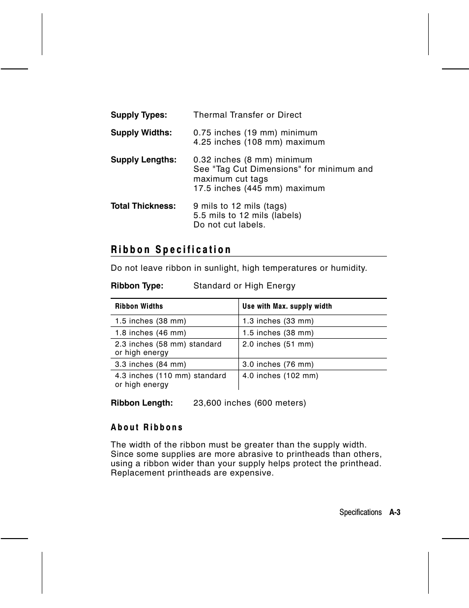 Avery Dennison Monarch 9860 Operator Handbook User Manual | Page 107 / 118