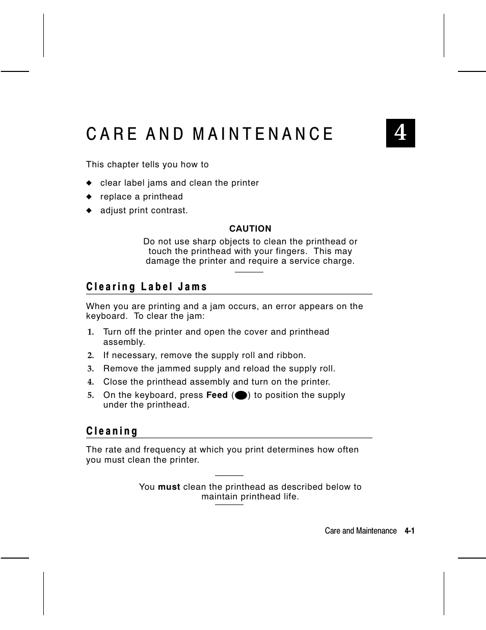 Avery Dennison Monarch 9860 Operator Handbook User Manual | Page 25 / 118