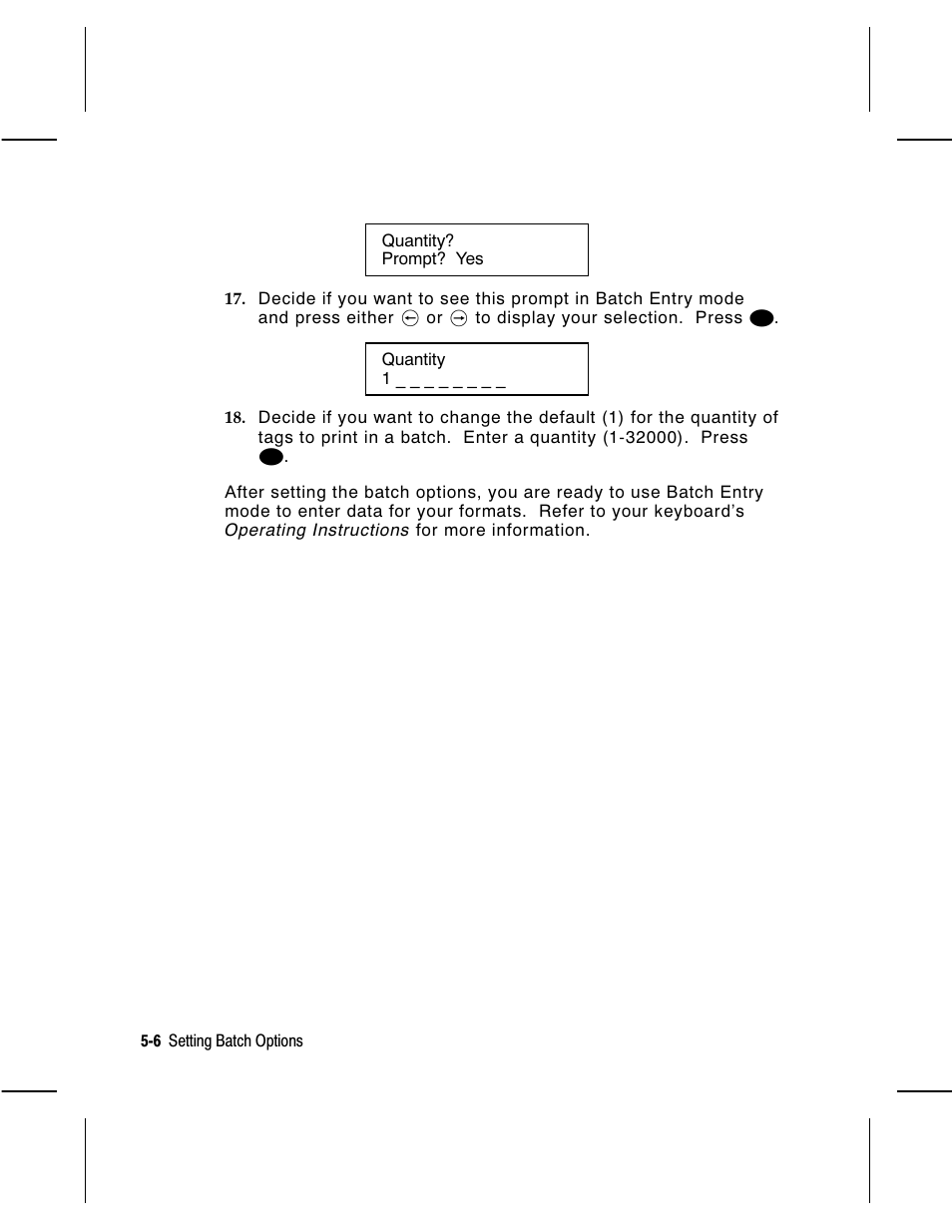 Avery Dennison Monarch 9860 Operator Handbook User Manual | Page 38 / 118