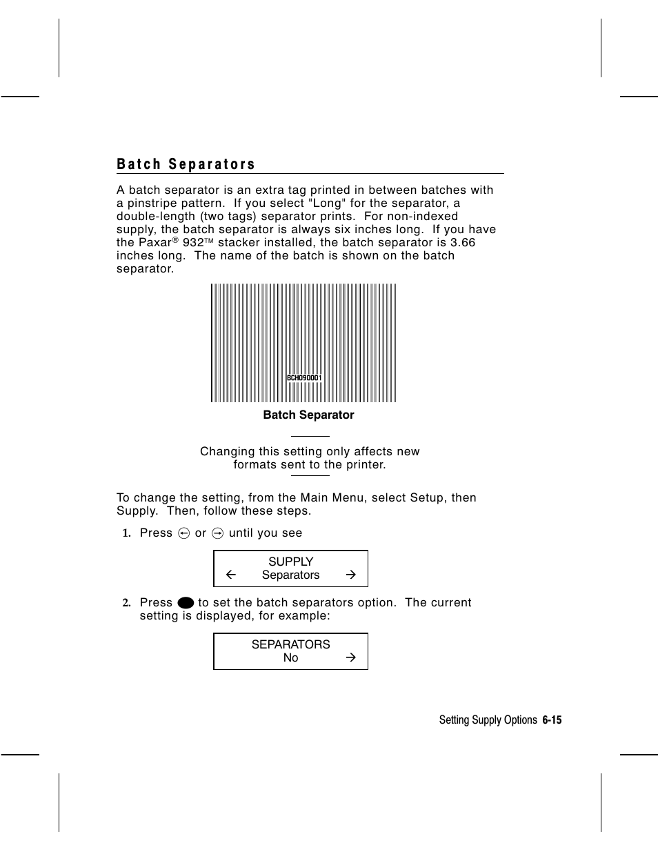 Avery Dennison Monarch 9860 Operator Handbook User Manual | Page 53 / 118