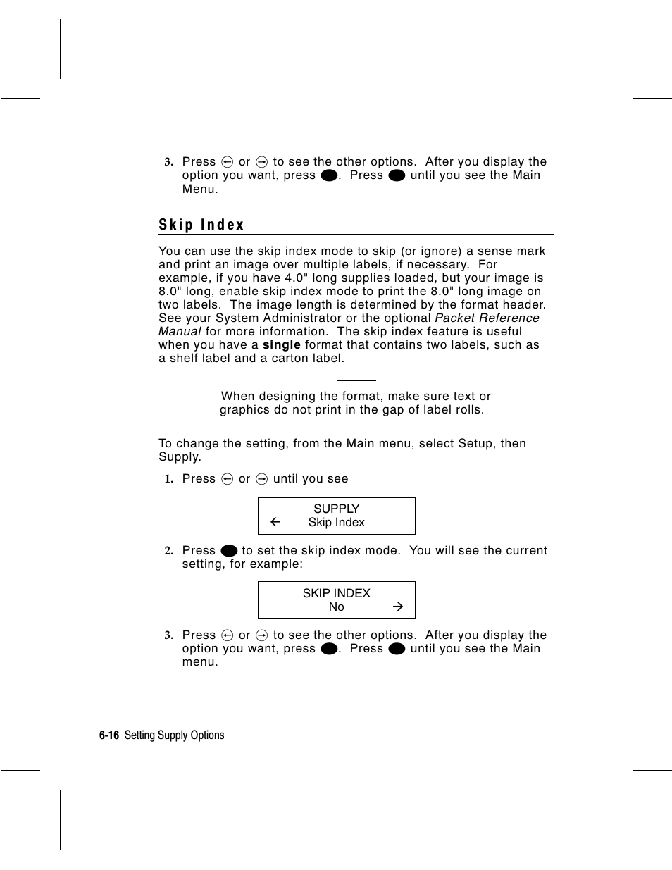 Avery Dennison Monarch 9860 Operator Handbook User Manual | Page 54 / 118