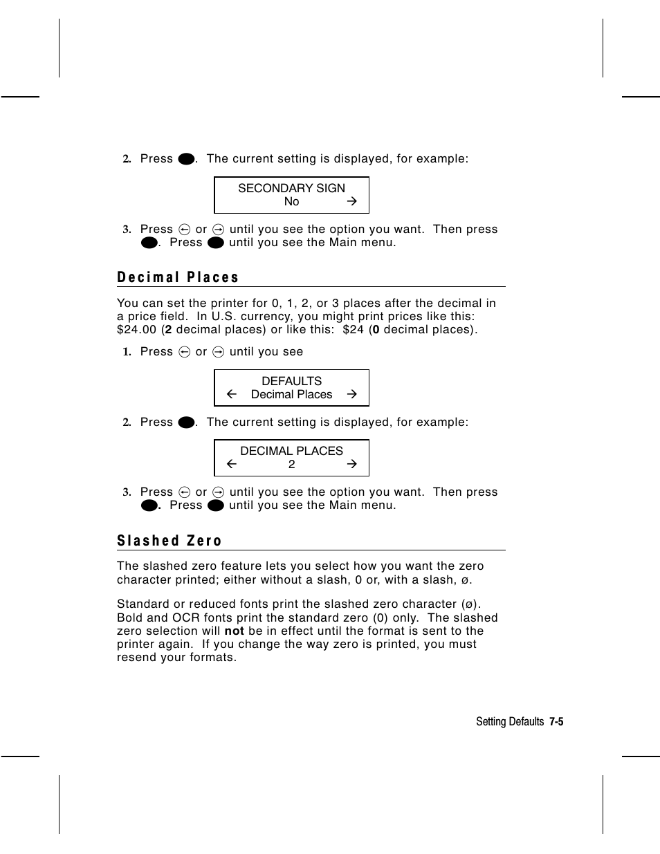 Avery Dennison Monarch 9860 Operator Handbook User Manual | Page 63 / 118