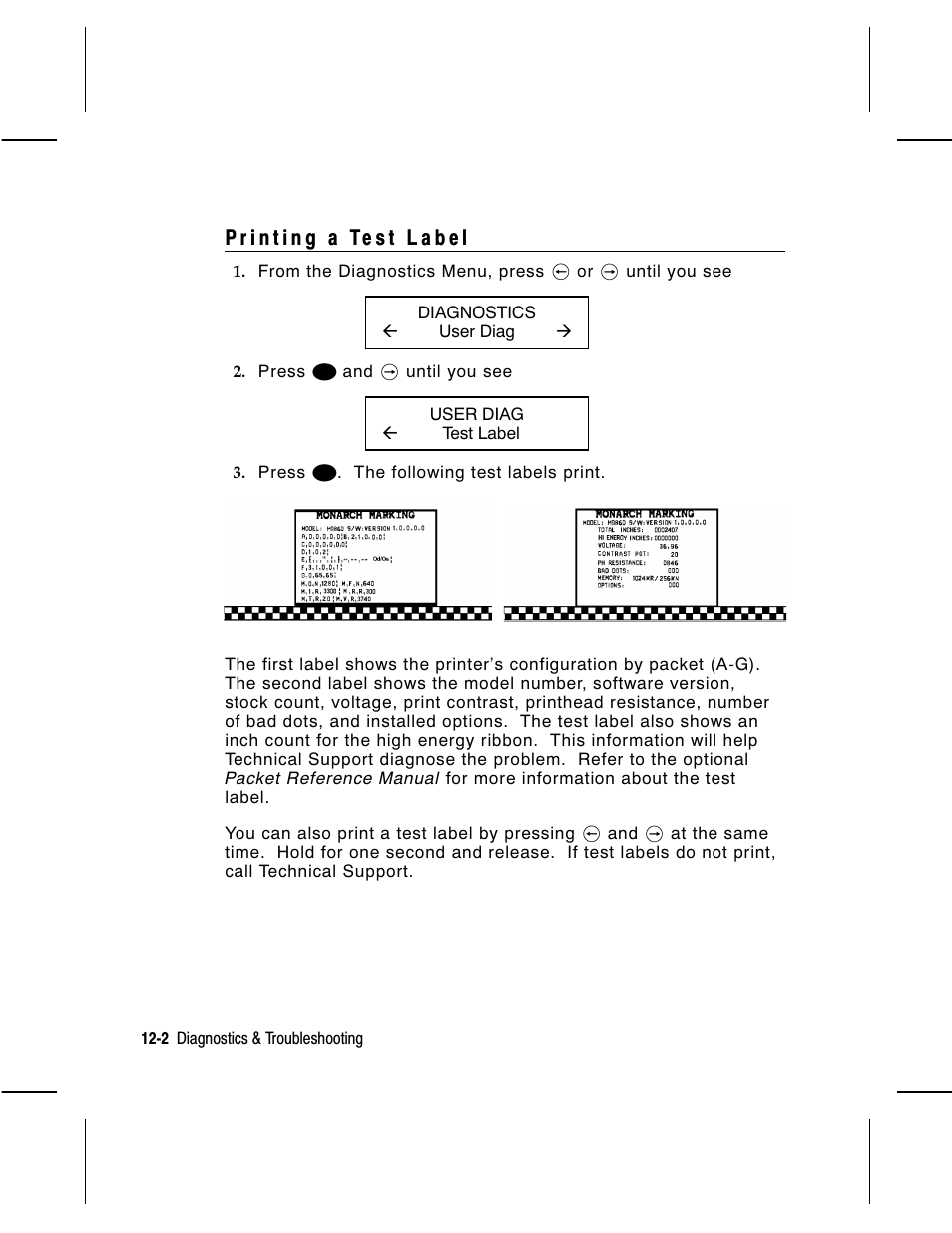 Avery Dennison Monarch 9860 Operator Handbook User Manual | Page 96 / 118