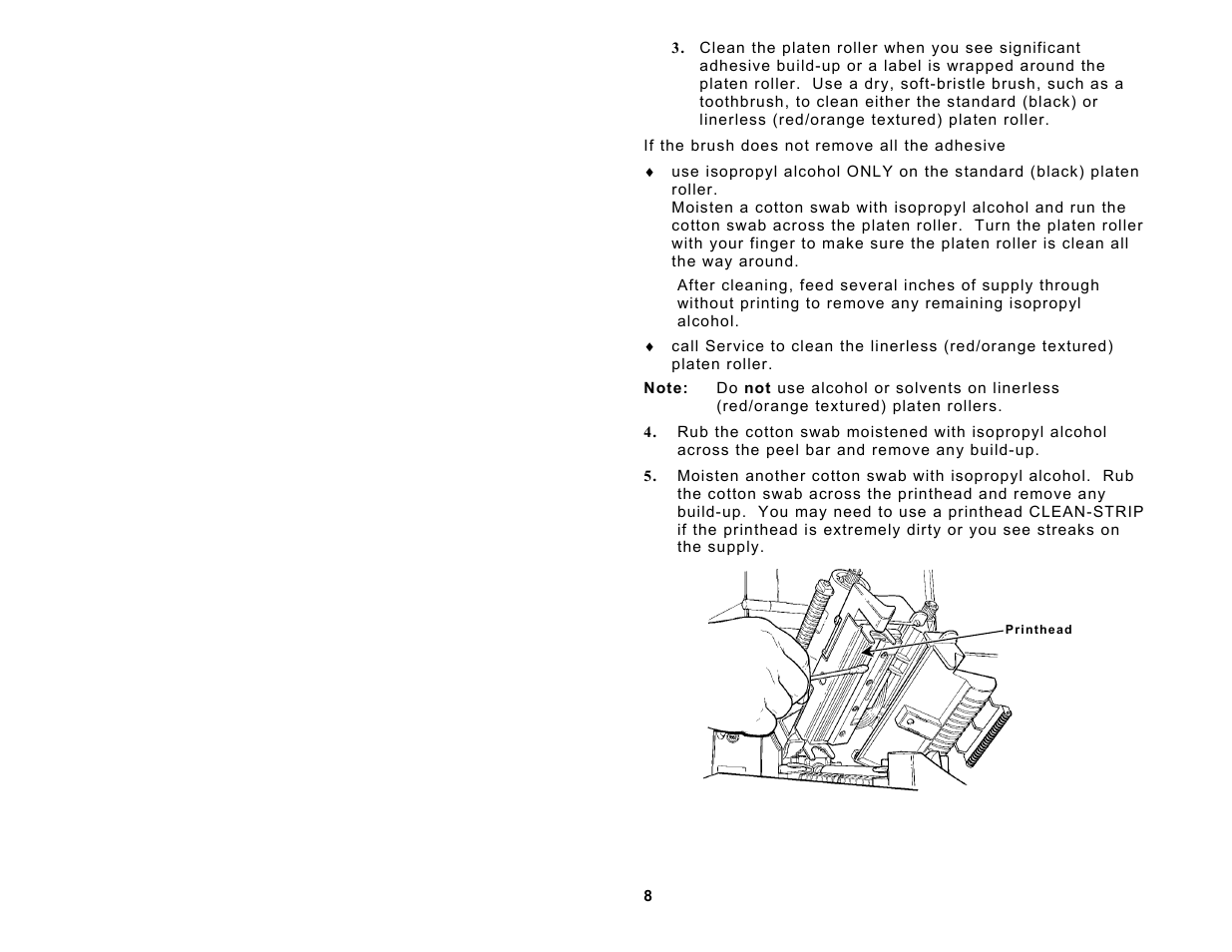 Avery Dennison Monarch 9860 Quick Reference User Manual | Page 8 / 12