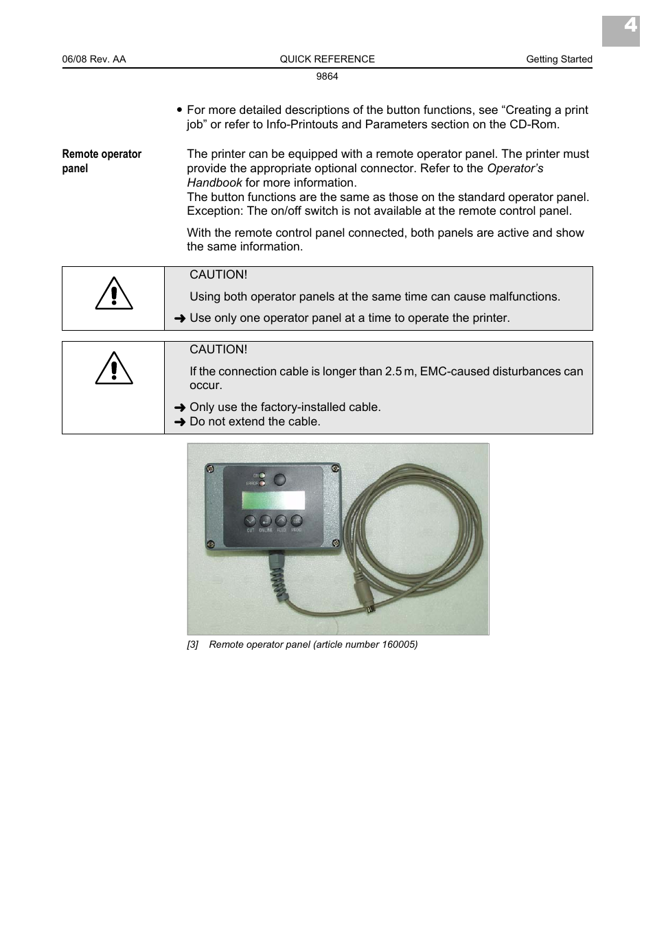 Avery Dennison Monarch 9864 Quick Reference User Manual | Page 6 / 28