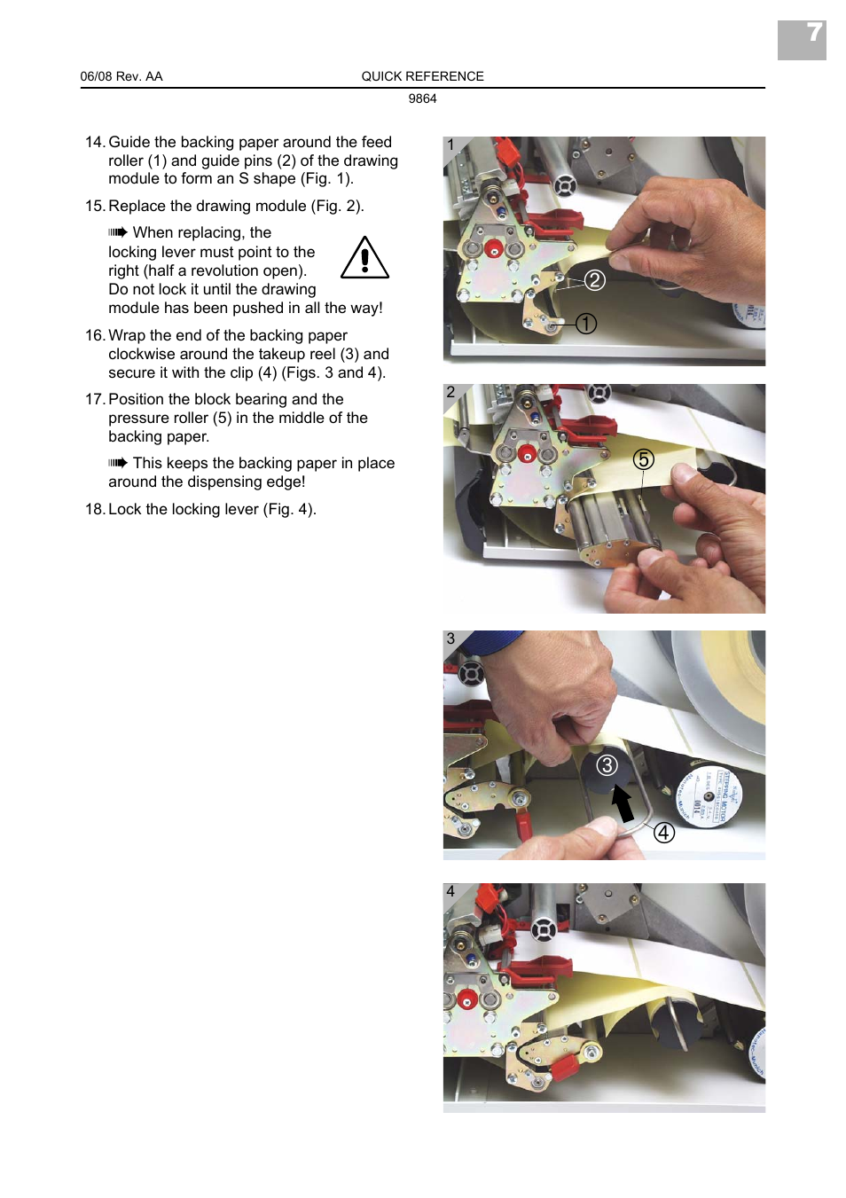 Avery Dennison Monarch 9864 Quick Reference User Manual | Page 9 / 28