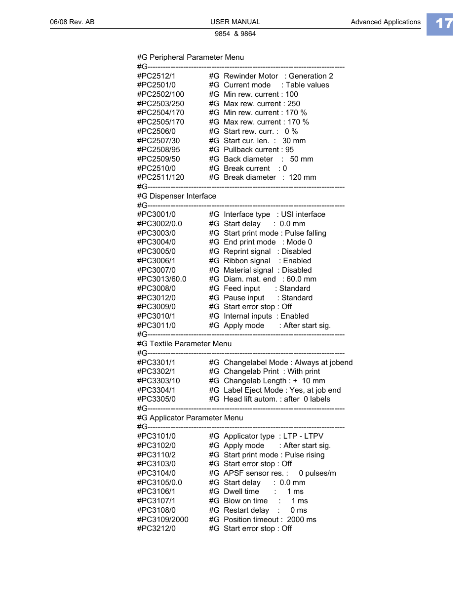 Avery Dennison Monarch 9864 Advanced Applications User Manual | Page 17 / 21