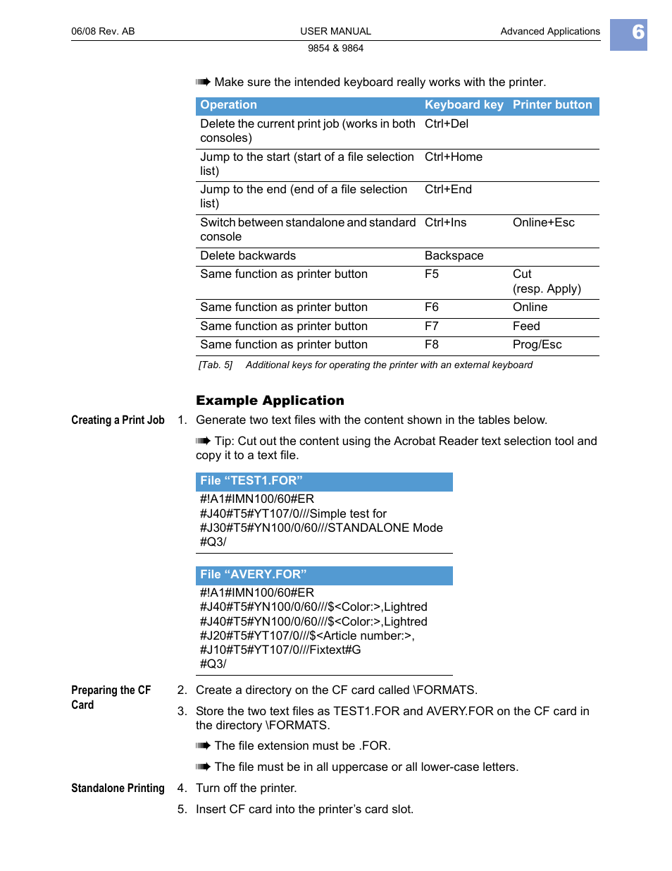 Avery Dennison Monarch 9864 Advanced Applications User Manual | Page 6 / 21