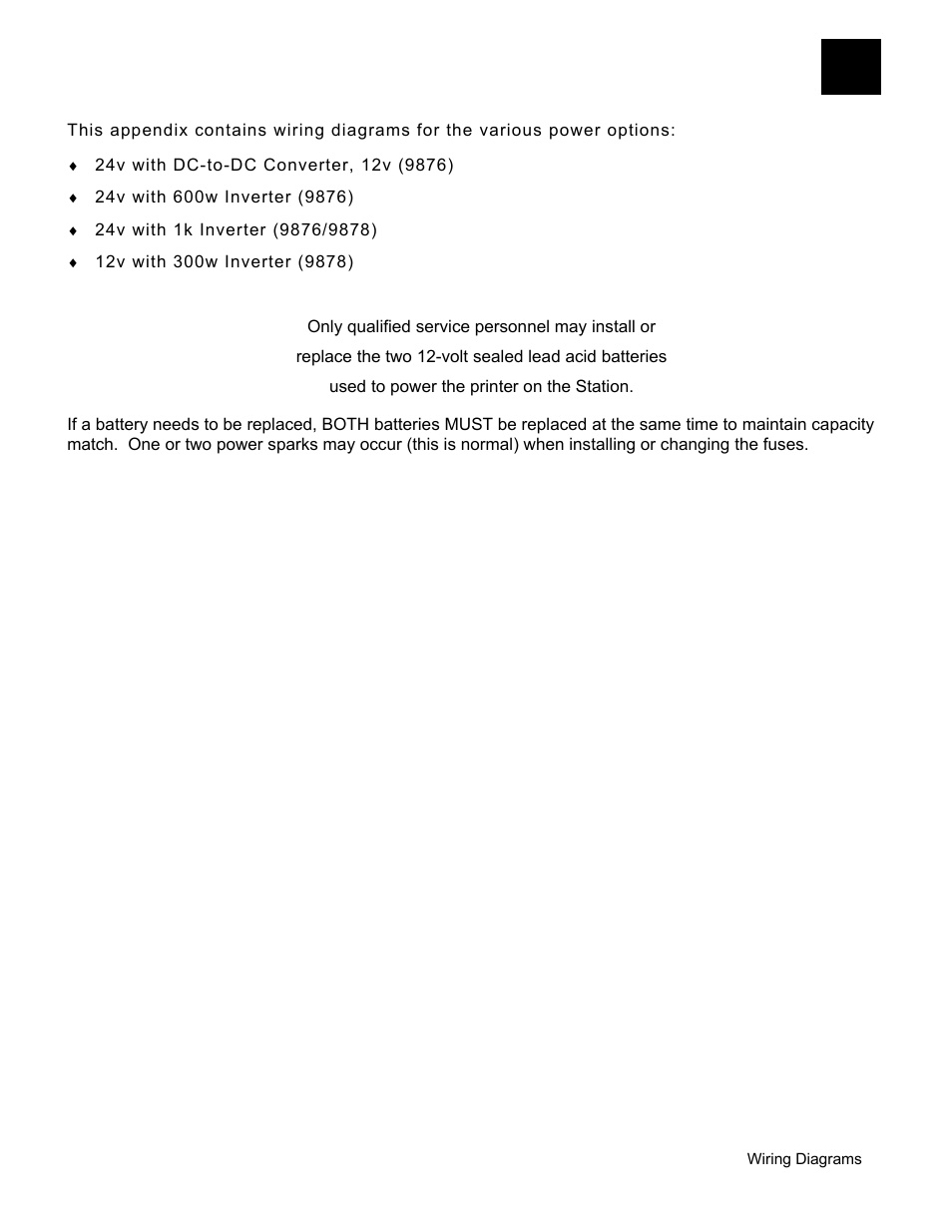 Wiring diagrams | Avery Dennison Monarch 9876 User Manual | Page 17 / 24