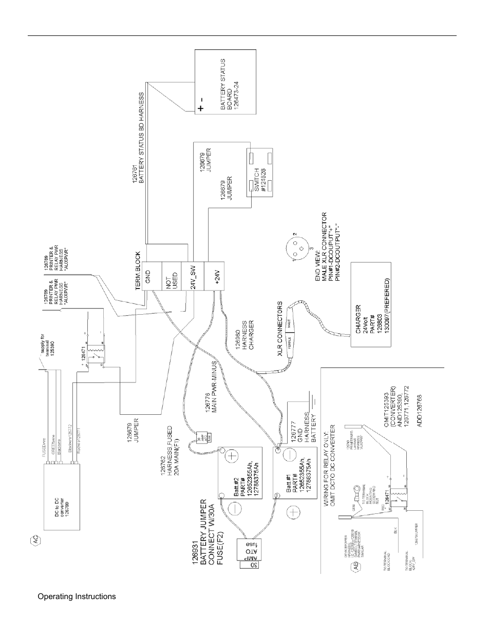 24v with dc-to-dc converter, 12v (9876) | Avery Dennison Monarch 9876 User Manual | Page 18 / 24