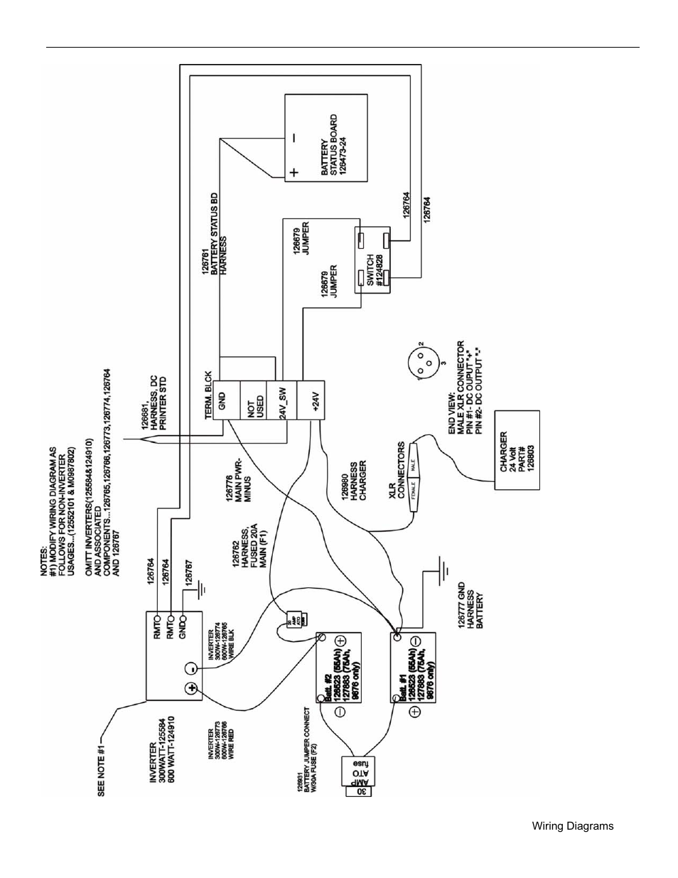 24v with 600w inverter (9876) | Avery Dennison Monarch 9876 User Manual | Page 19 / 24