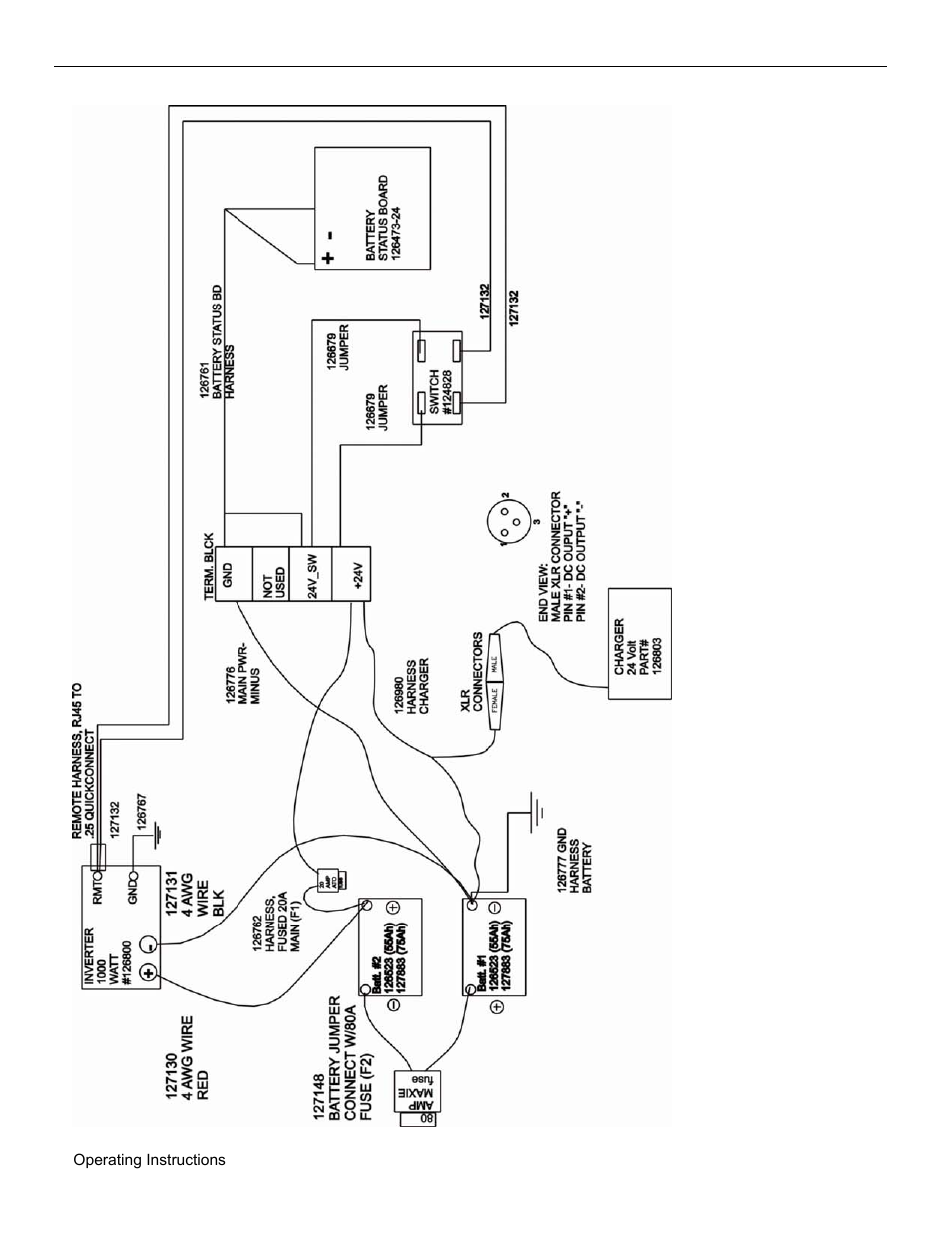 24v with 1k inverter (9876/9878) | Avery Dennison Monarch 9876 User Manual | Page 20 / 24