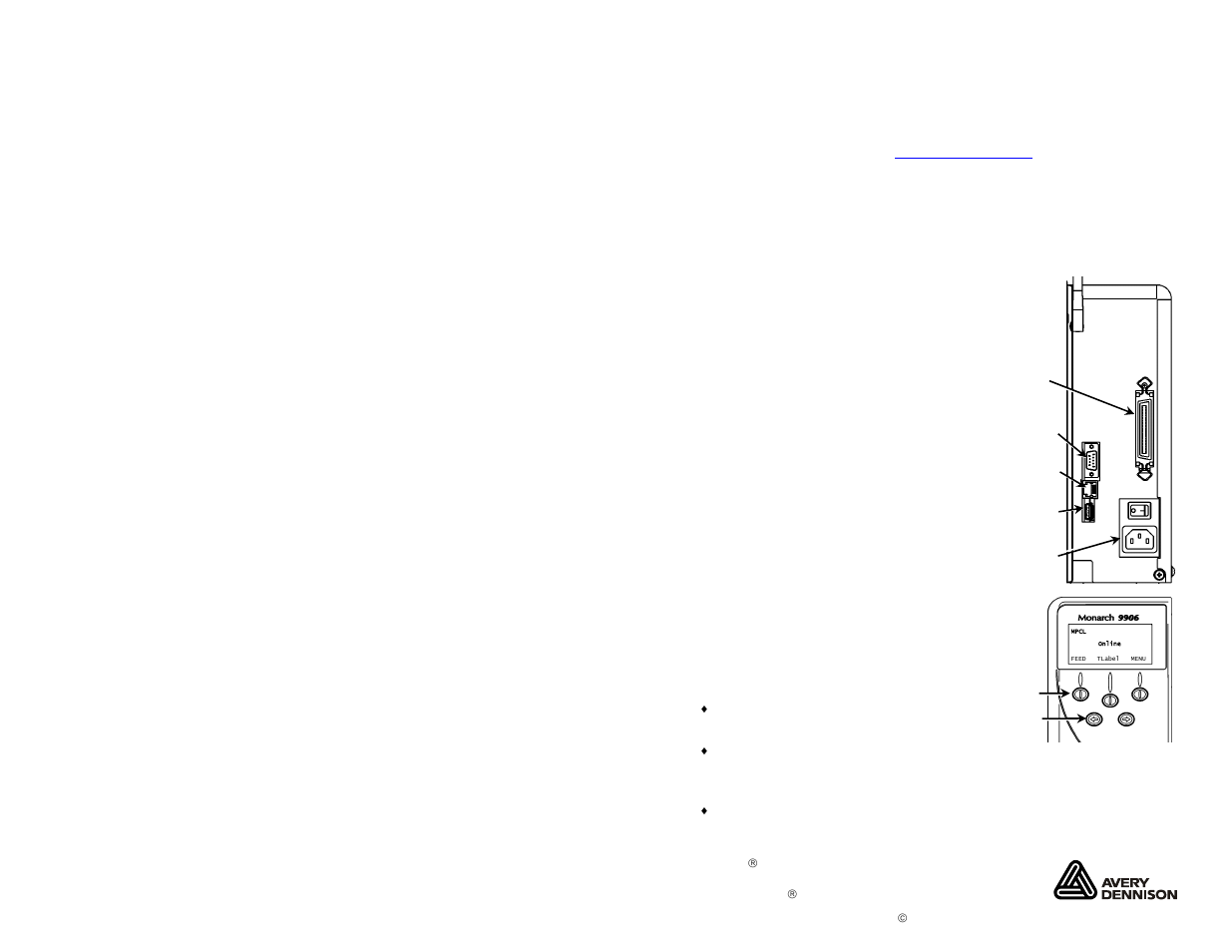 Avery Dennison Monarch 9906 Quick Reference User Manual | 48 pages